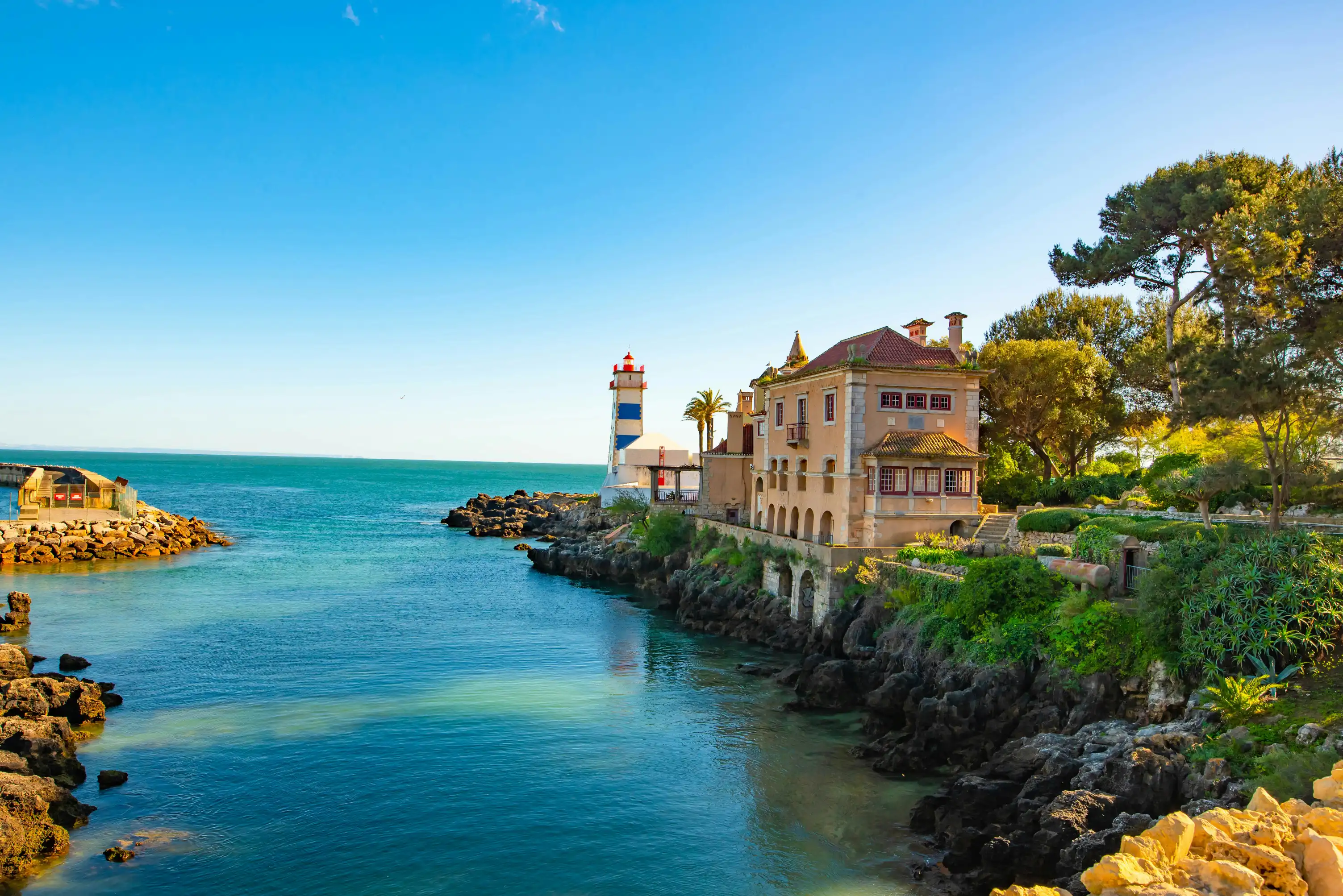 View of Portugal - a perfect place to relax and enjoy the pool
