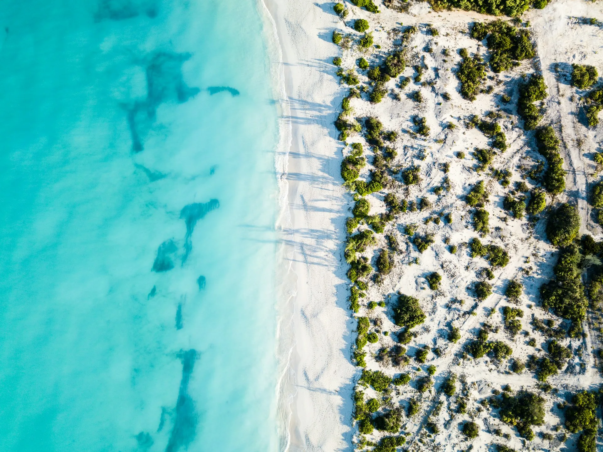 View of Turks and Caicos Islands - a perfect place to relax and enjoy the pool